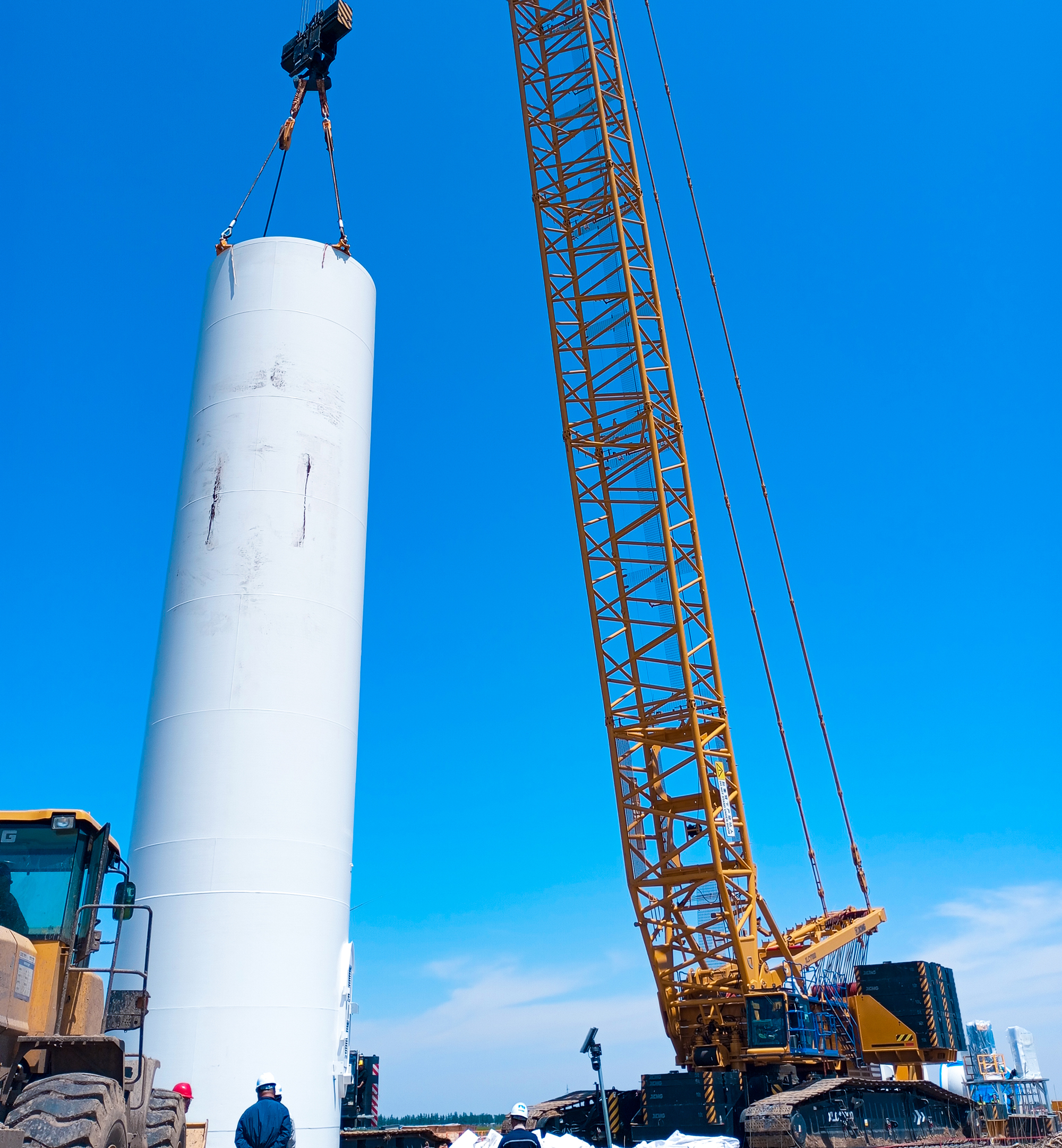 【全球之履】锦州站！XLC17000助力大型风电工程建设