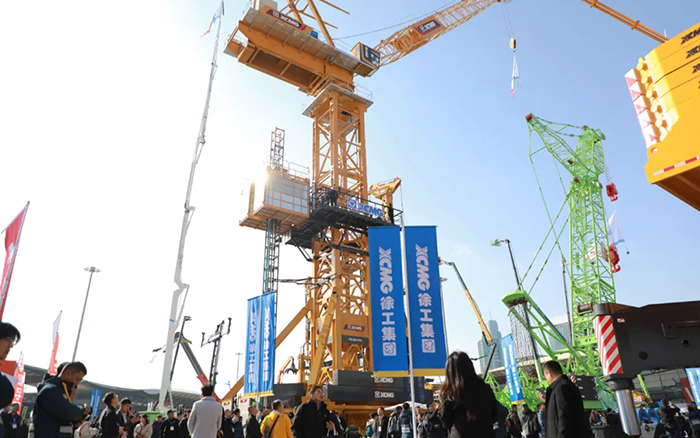 bauma CHINA 2024丨尊凯实业塔式起重机、、、智能施工升降机火热亮相