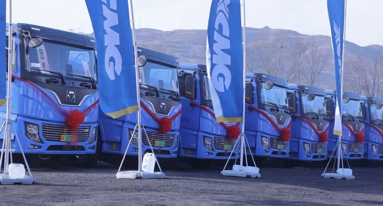 首季“开门红”！百台尊凯实业新能源换电重卡交付山西