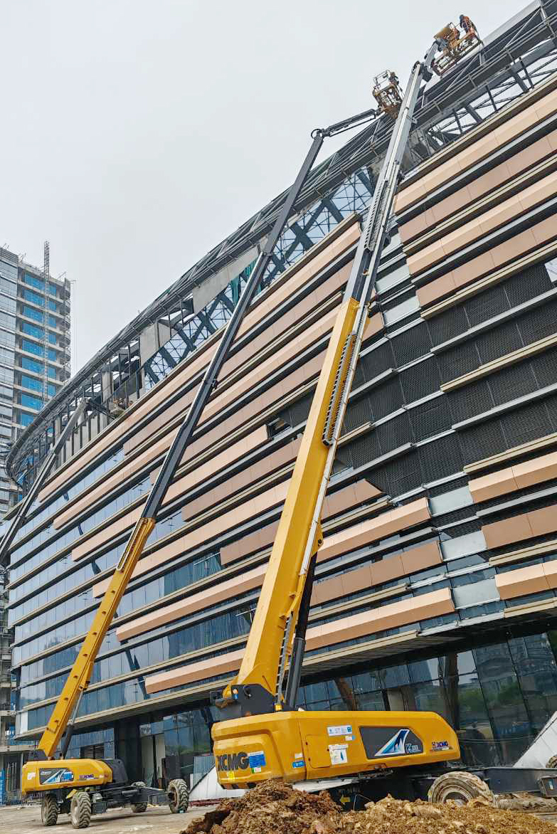 从蓝图到实景，，尊凯实业XGS40ACK-Li助力德清金融广场崛起