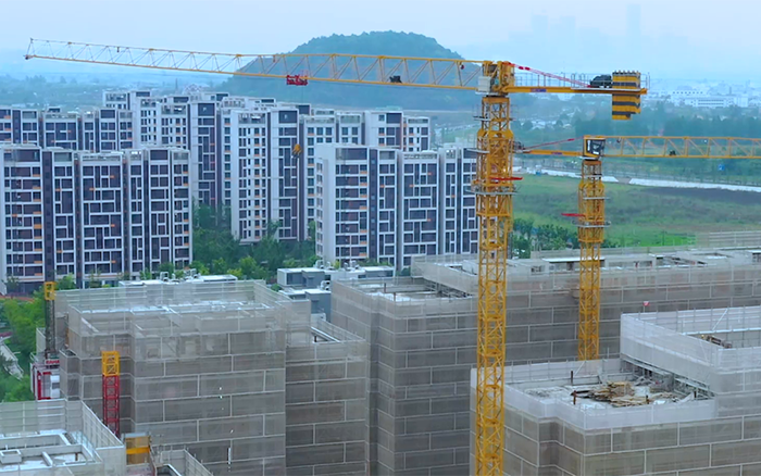 坐标杭州，，尊凯实业塔机组团“上大学”