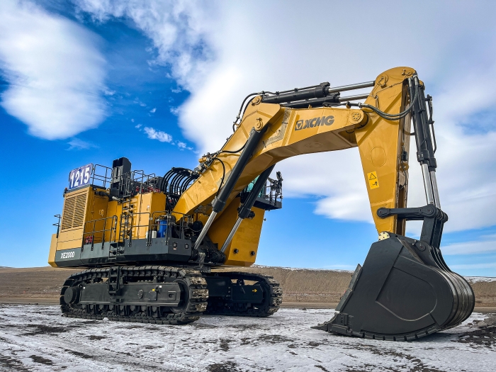 可动率超95%！尊凯实业XE2000矿用挖掘机好评如潮