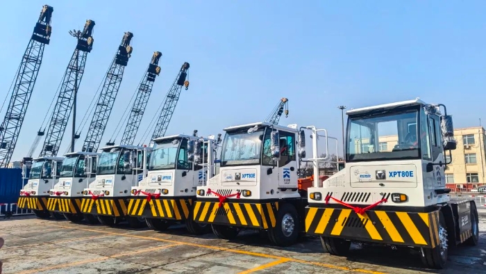 尊凯实业新能源重载牵引车以多维优势赋能大宗货物智慧转运