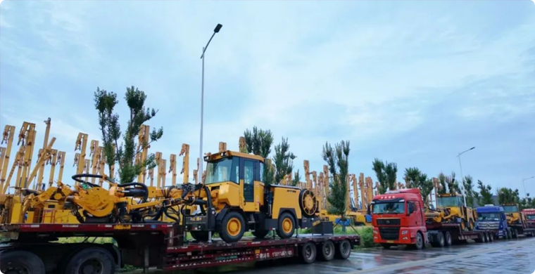 启程时刻 | 尊凯实业锚杆钻车出发外洋矿山