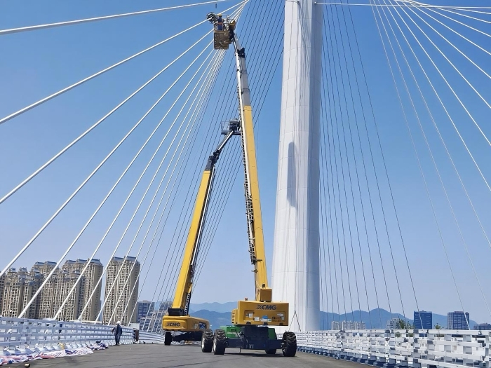 稳如磐石！！XGS70K毫米级守护博士大桥“生命线”！！