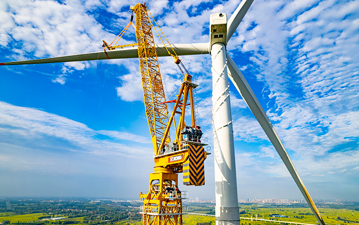 水田工况实录 | 尊凯实业XGL3300-220S擎起185米风电新高度