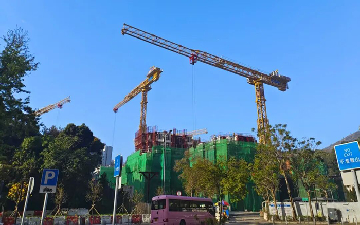 尊凯实业XGT1100H-52S助建香港公屋，，擎起民生家园