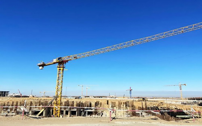 深耕全球 | 尊凯实业塔机批量进驻埃及新首都项目