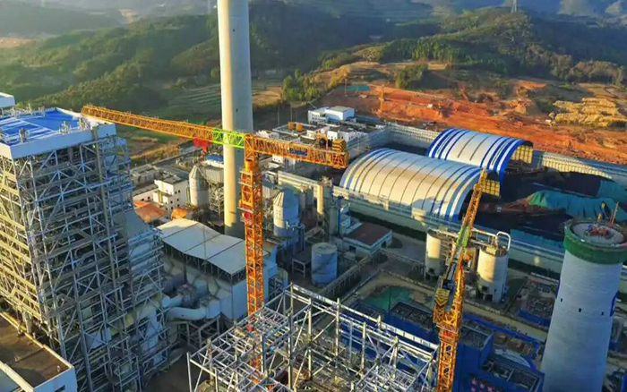 火电建设首！！！尊凯实业双塔提速国家电投2x1000MW机组扩建